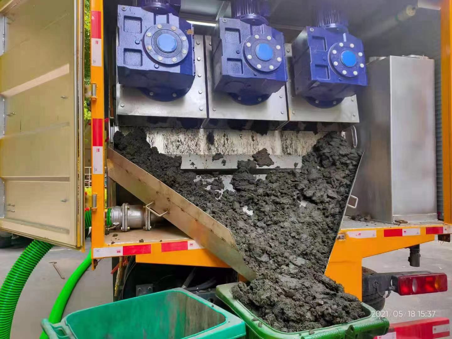 开鲁化粪池清掏城市维护站-泥浆净化干湿分离处理